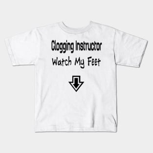 Clog Instruct BLK Kids T-Shirt